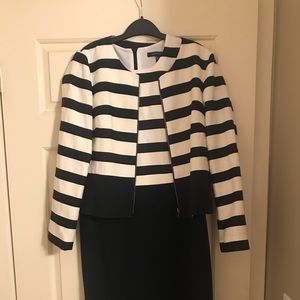 Judith and Charles dress and blazer set